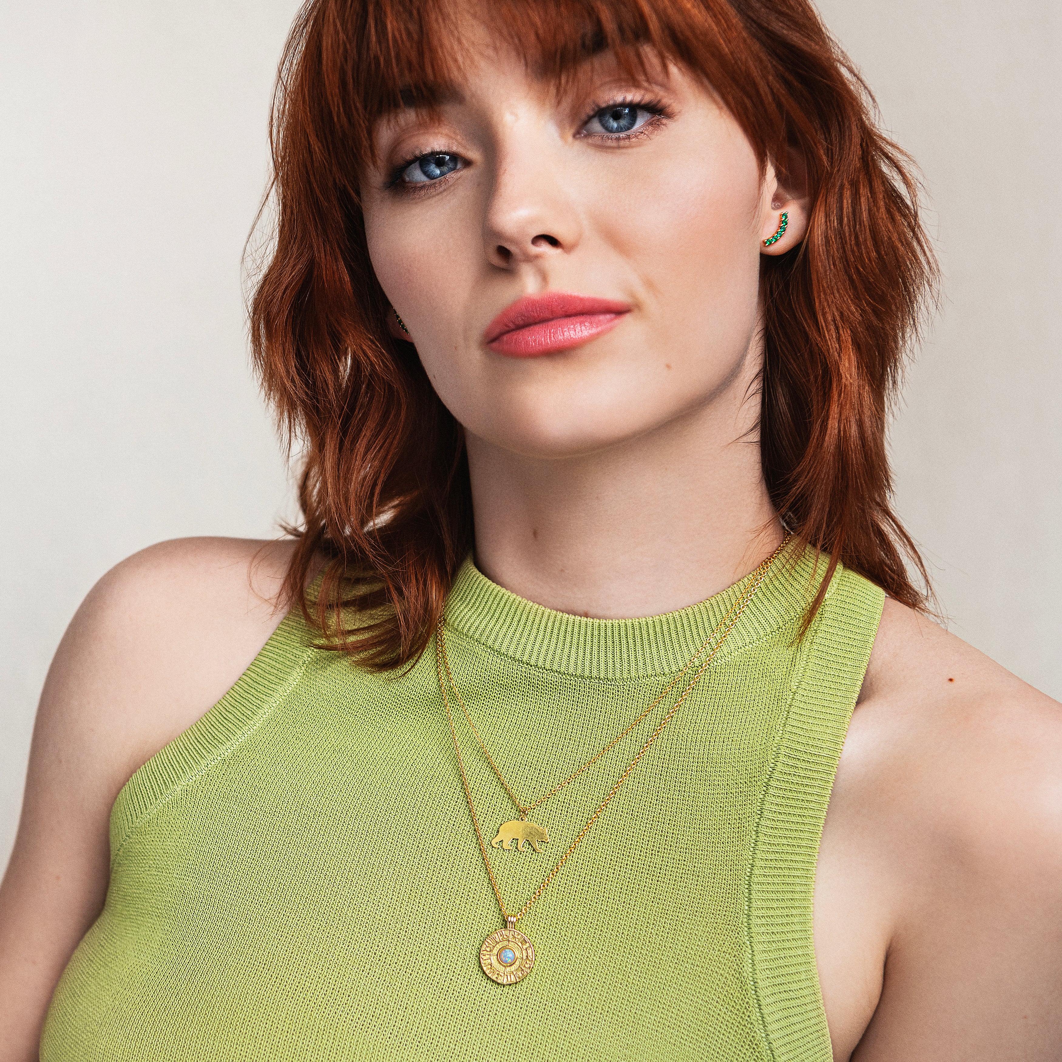 Collier ours or - Lost & Faune