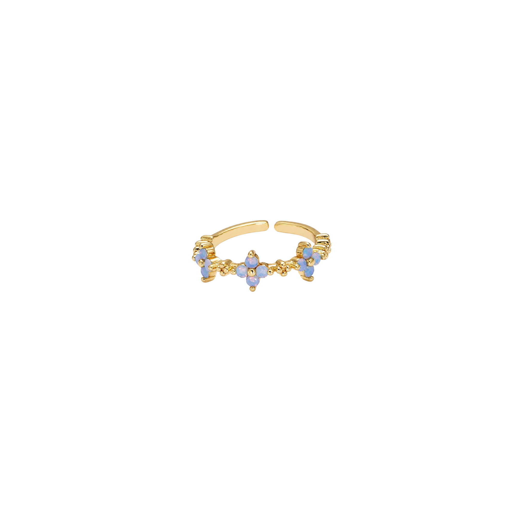 Bague céleste or
