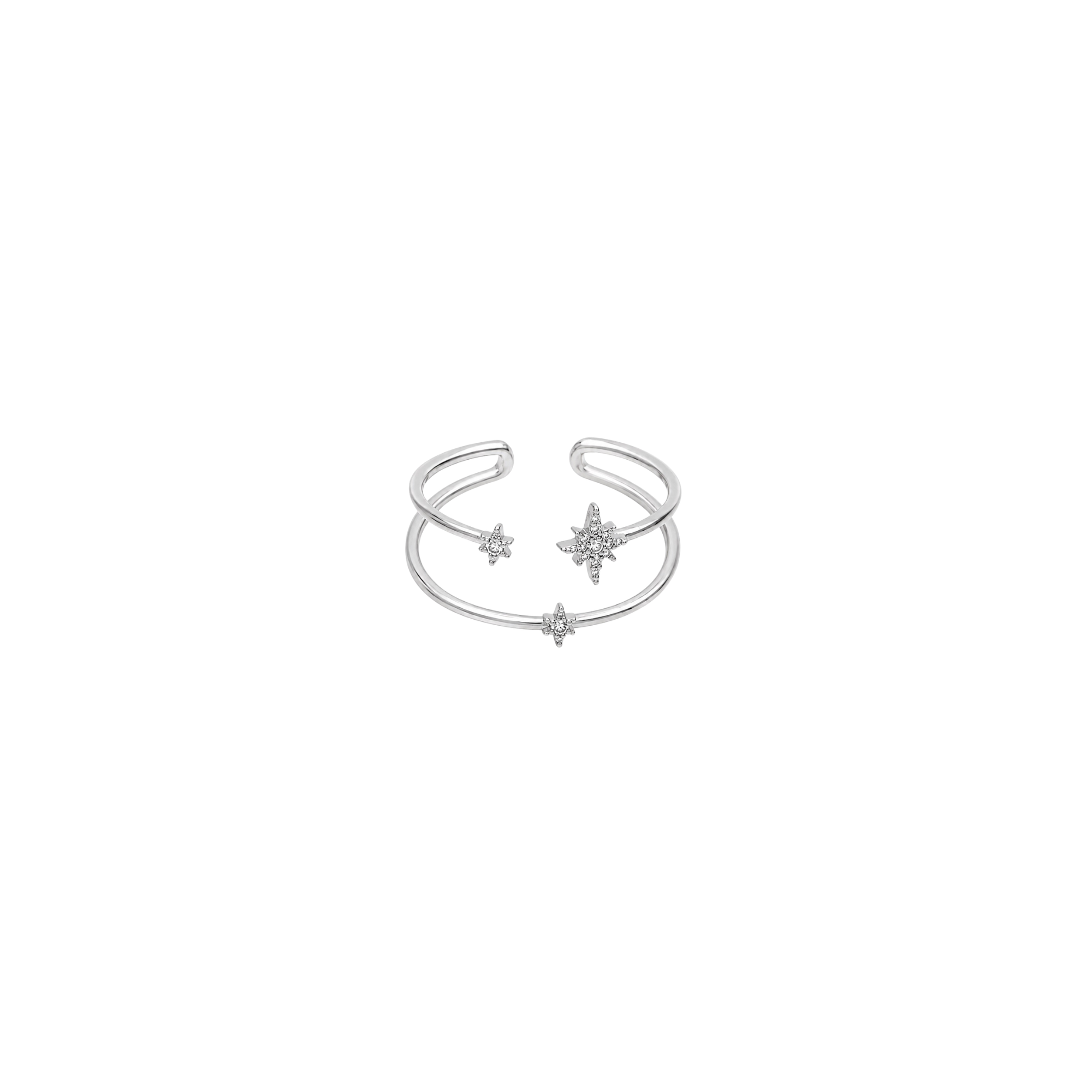 Bague constellation argent