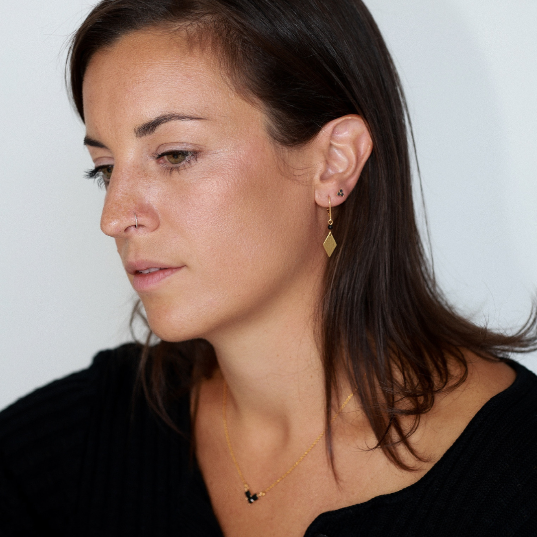 Beautiful small gold earrings hotsell